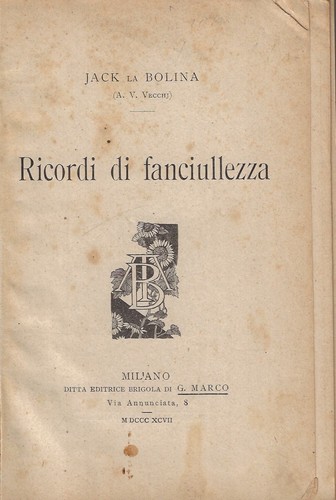 Vecchi augusto ricordi di - vecchi,, augusto..ricordi