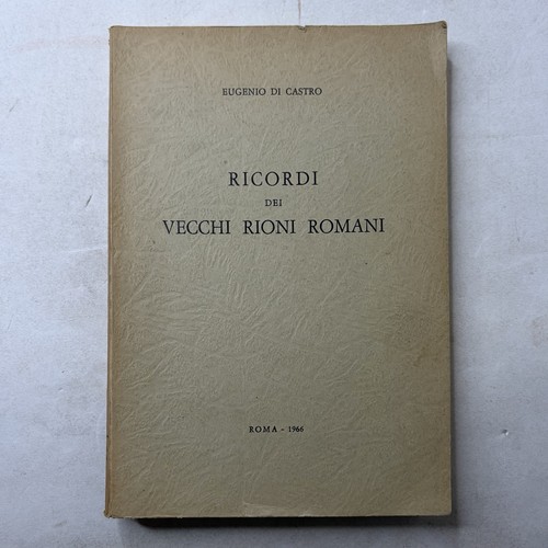 Eugenio castro ricordi - castro, dei