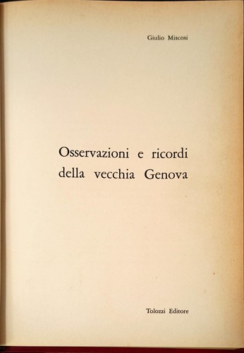 Giulio miscosi - giulio, –